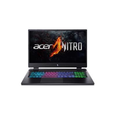 Acer Nitro laptop 17,3 QHD R9-8945HS 32GB 1TB RTX4070 W11 fekete Acer Nitro 17