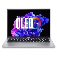 Acer Swift laptop 14 2.2K i5-1335U 8GB 512GB IrisXe DOS ezüst Acer Swift Go