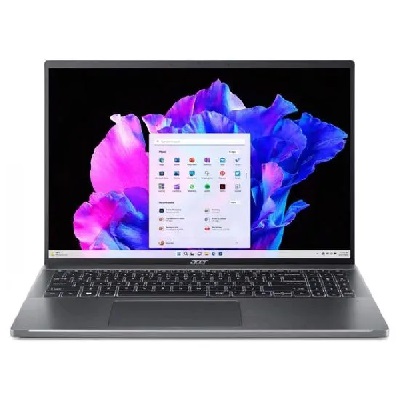 Acer Swift laptop 16 3,2K i5-13500H 16GB 512GB IrisXe W11 szürke Acer Swift Go